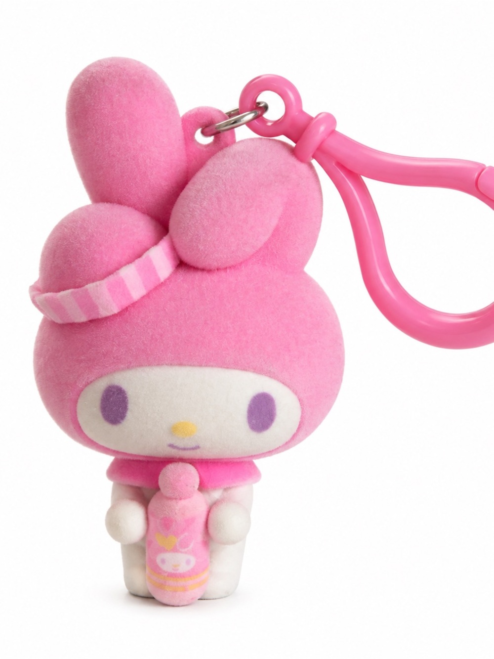 Sanrio My Melody Snack Shop Flocked Hanger Keychain Hello Kitty & Friends